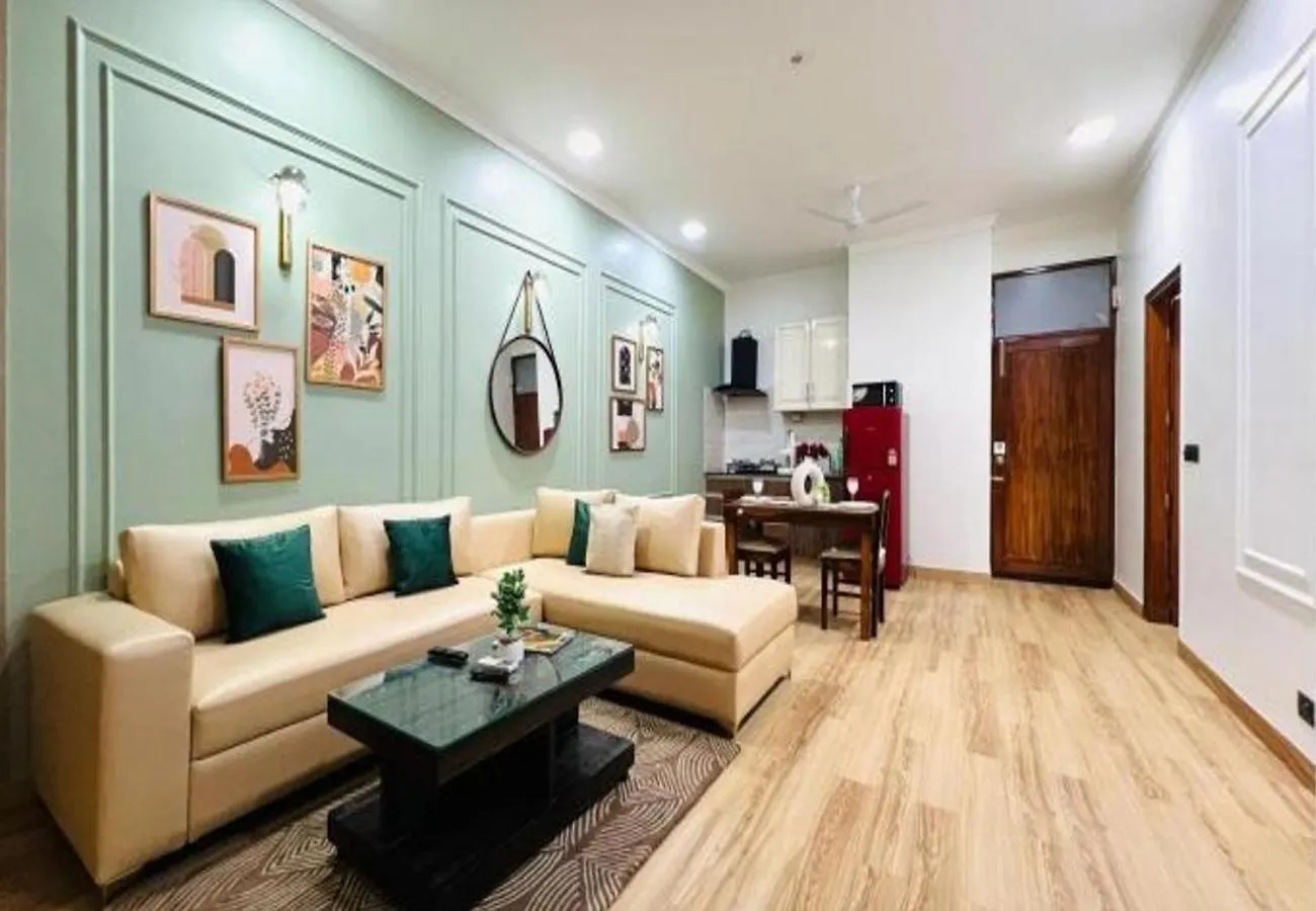 Bluo Awesome 1Bhk Dlf Galleria Market ,Gym Tt 0*, 古尔冈 印度